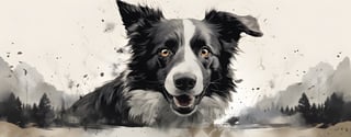 Nome do produto Caneca Border Collie com Arte Digital - #Autenticidade 0022