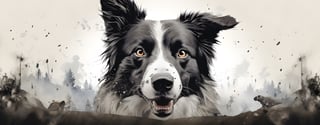 Nome do produto Caneca Border Collie com Arte Digital - #Autenticidade 0021