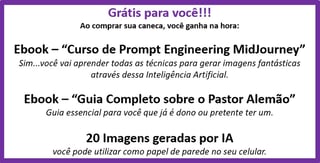 Nome do produto Caneca Pastor Alemão com Arte Digital - #Autenticidade 0021