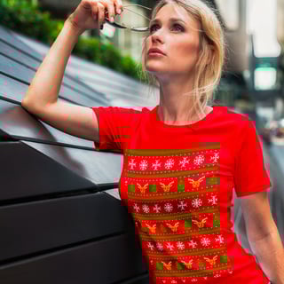 Nome do produto Camisetas Natalinas 1 (Baby Long)