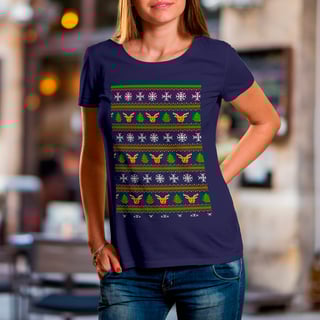 Nome do produto Camisetas Natalinas 1 (Baby Long)