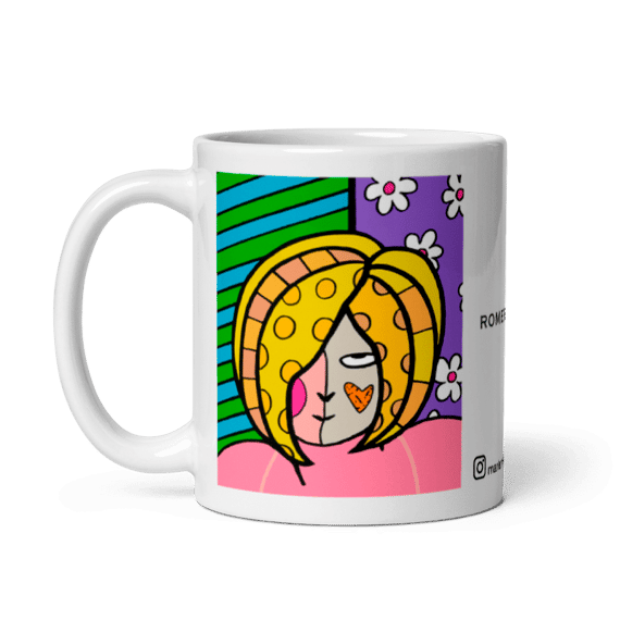 CANECA - MARLENE por ROMERO BRITTO