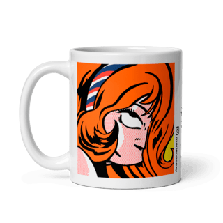 CANECA - MARLENE por ROY LICHTENSTEIN