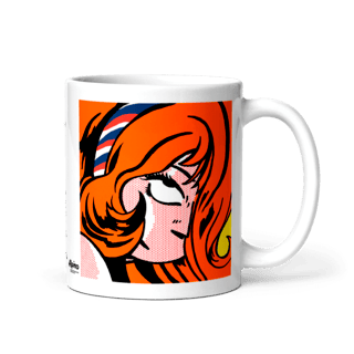 Nome do produto CANECA - MARLENE por ROY LICHTENSTEIN