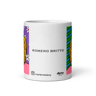Nome do produto CANECA - MARLENE por ROMERO BRITTO