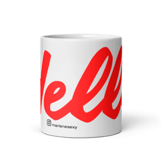 Nome do produto CANECA - HELLO