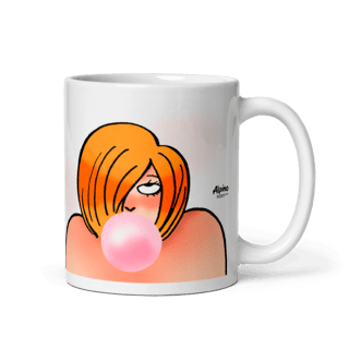 Nome do produto CANECA - MARLENE BOLA DE CHICLETE