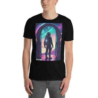 Nome do produto Camiseta Astronauta Neon