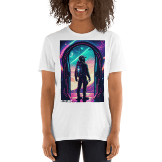 Nome do produto Camiseta Astronauta Neon