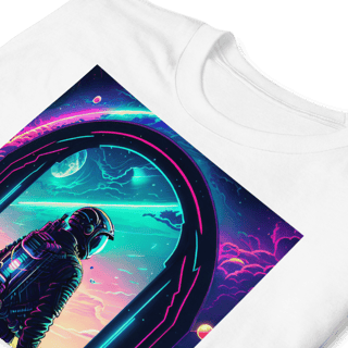Nome do produto Camiseta Astronauta Neon