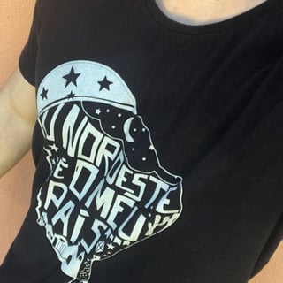 Nome do produto Camiseta Nordeste É o Meu País