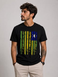 Nome do produto Camiseta Bandeira Piauí