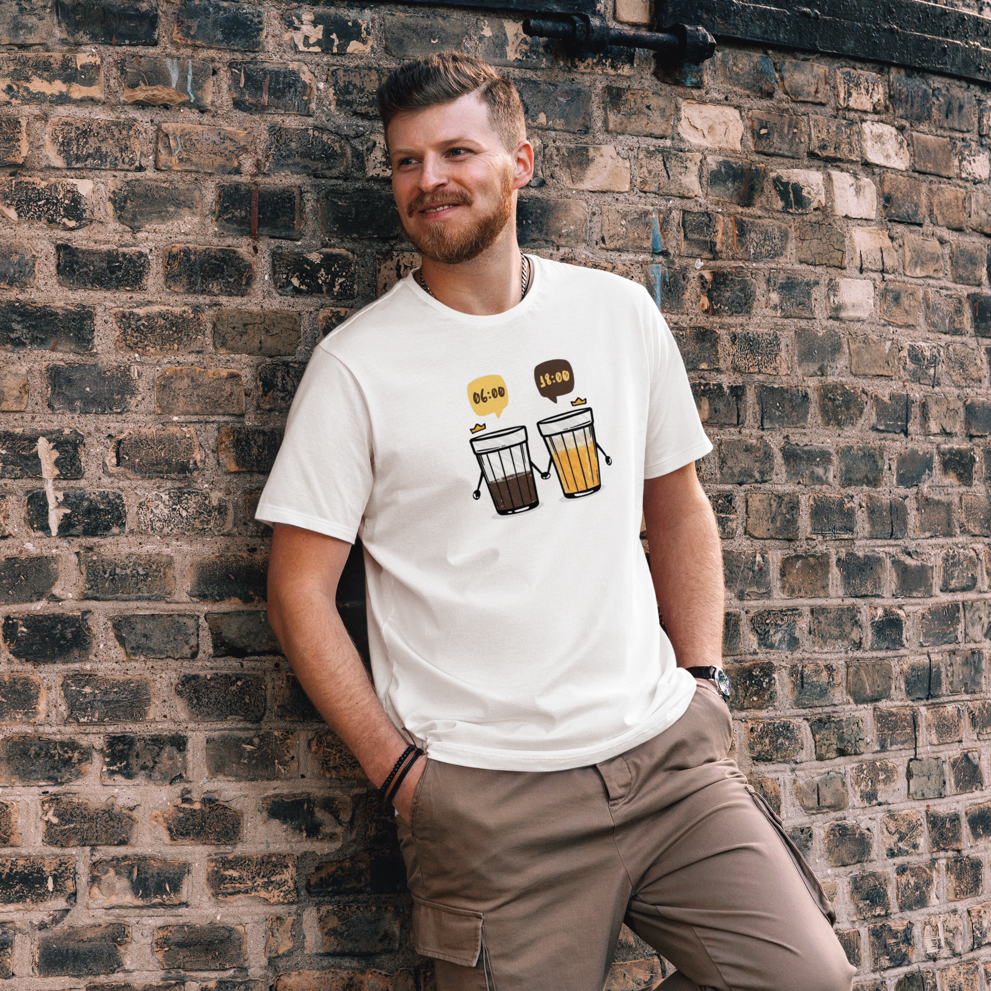 T-Shirt Café Cerveja