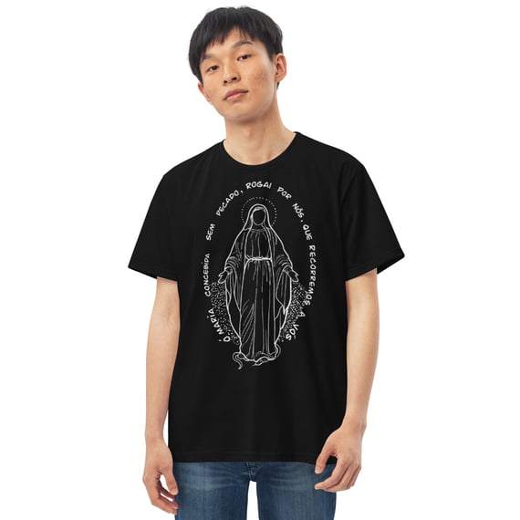 T-Shirt Rogai Por Nós