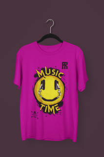Nome do produto Smile (Music) - T-Shirt Quality