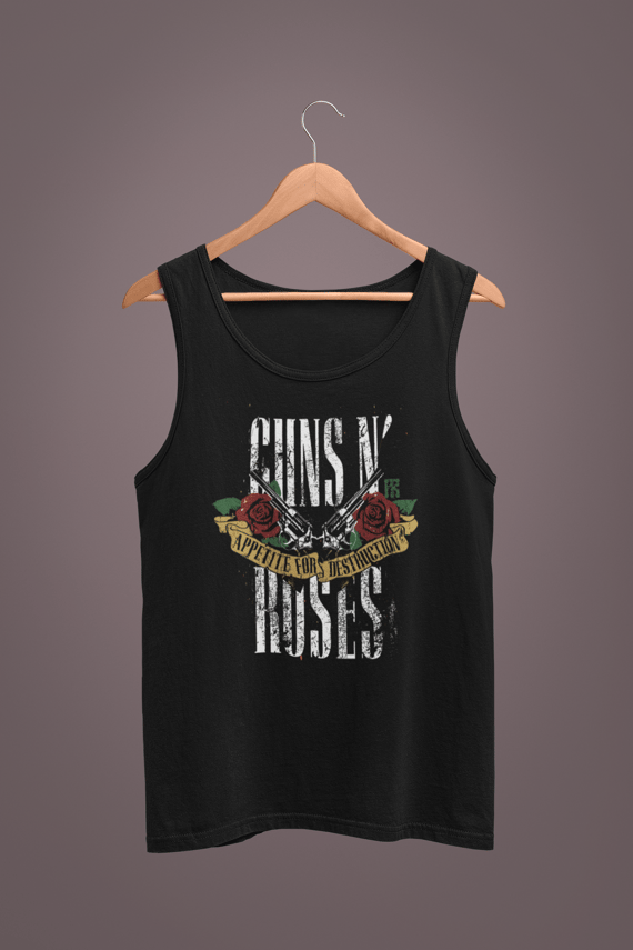 Camisa de Banda - Guns - Regata Classic