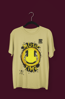 Nome do produto Smile (Music) - T-Shirt Estonada