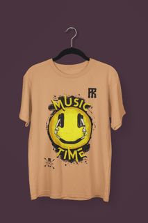 Nome do produto Smile (Music) - T-Shirt Estonada