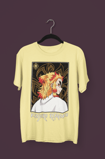 Nome do produto Demon Slayer - Kiojuro Rengoku - T-Shirt Estonada
