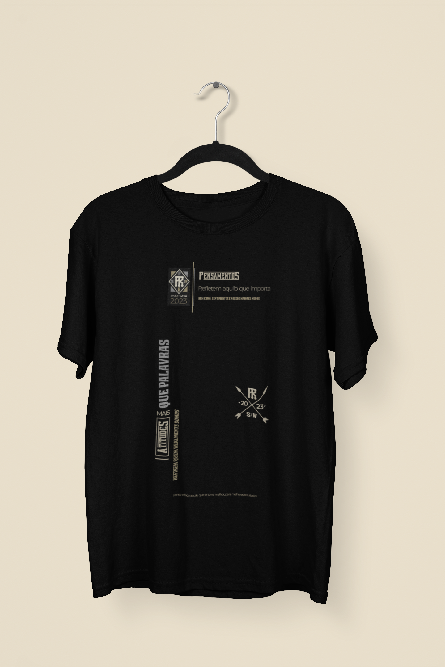 Pensamentos e Atitudes - T-Shirt Prime