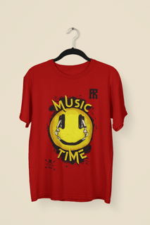 Nome do produto Smile (Music) - T-Shirt Quality