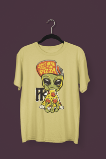 Nome do produto For The Pizza - T- Shirt Estonada