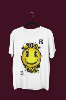 Nome do produto Smile (Music) - T-Shirt Quality