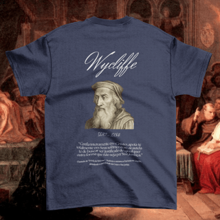 Nome do produtoCamiseta Wycliffe - Coleção Reformadores