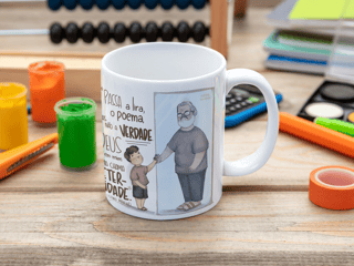 Nome do produtoCaneca Infantil “Eternidade” — Coleção Stênio Marcius