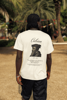 Nome do produtoCamiseta Calvino - Coleção Reformadores