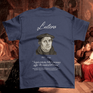 Nome do produtoCamiseta Lutero - Coleção Reformadores