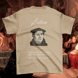 Nome do produtoCamiseta Lutero - Coleção Reformadores