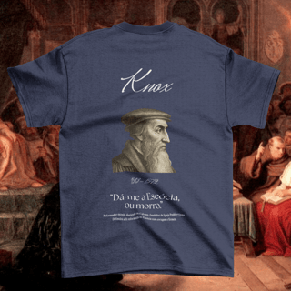 Nome do produtoCamiseta Knox - Coleção Reformadores
