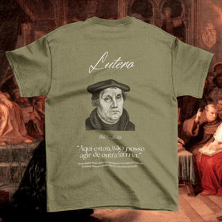 Nome do produtoCamiseta Lutero - Coleção Reformadores