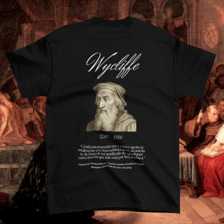 Nome do produtoCamiseta Wycliffe - Coleção Reformadores