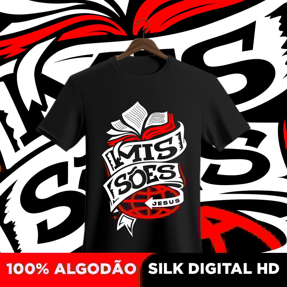 Nome do produto: Camisa Missões Jesus 