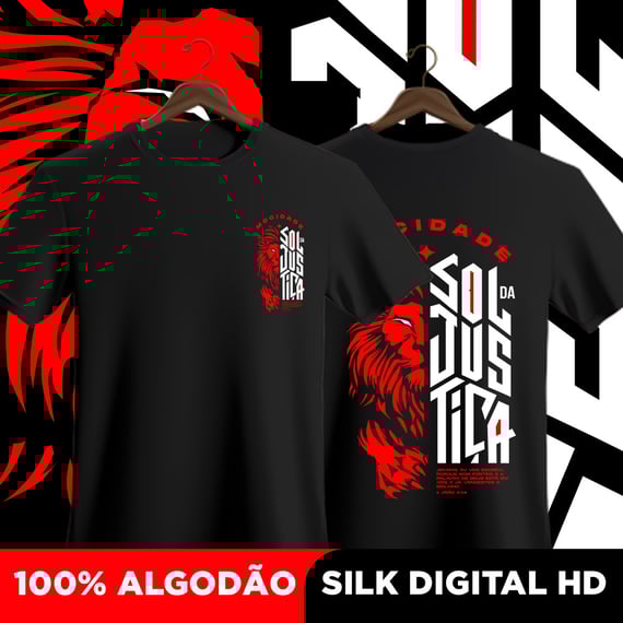 Camisa Sol da justiça