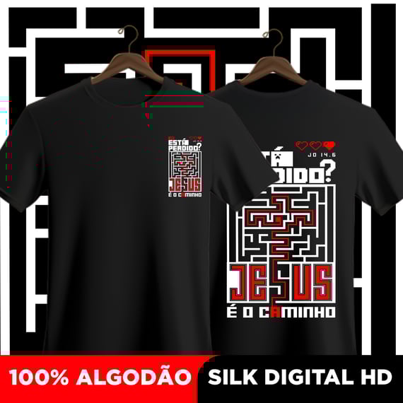 Camisa Jesus é o caminho