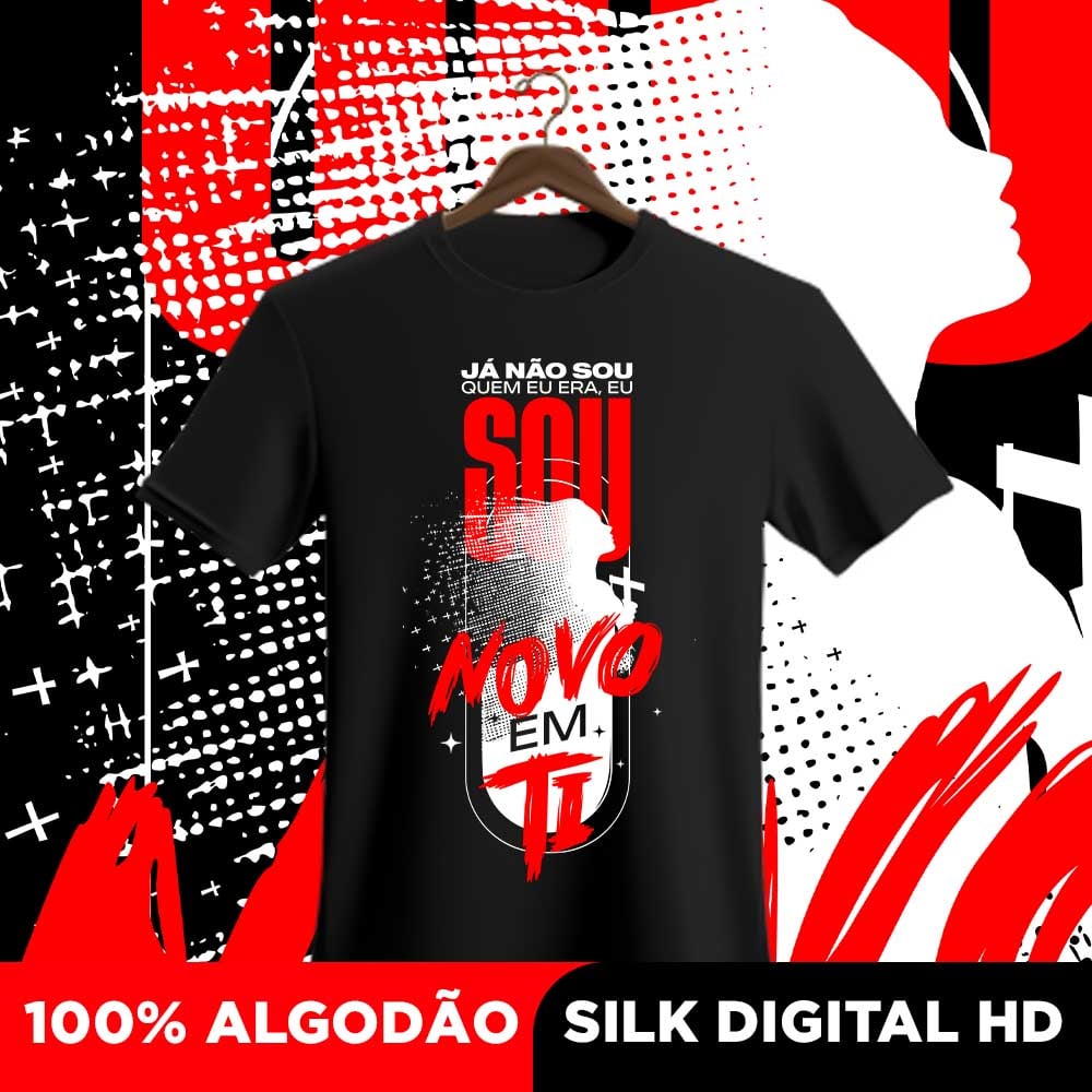 Nome do produto: Camisa Sou novo em ti