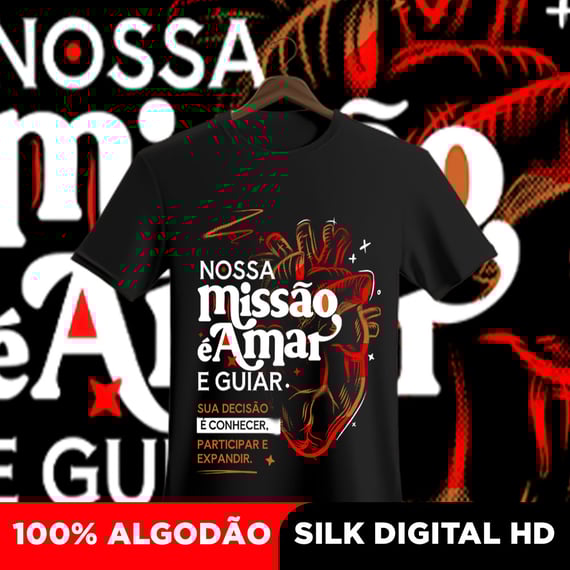 Camisa Amar e Guiar 