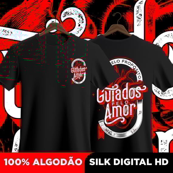 Camisa Guiados pelo amor 
