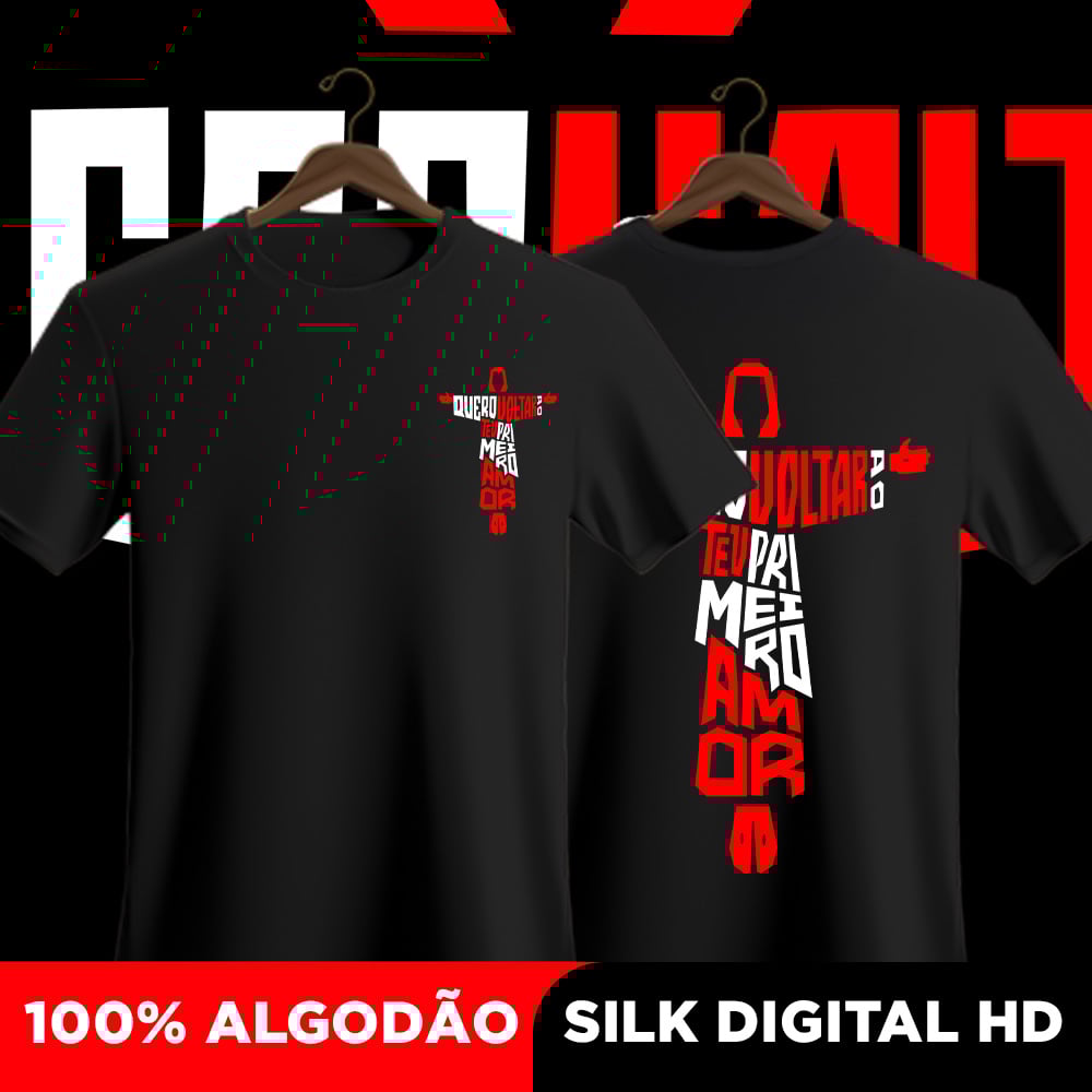 Nome do produto: Camisa Primeiro amor