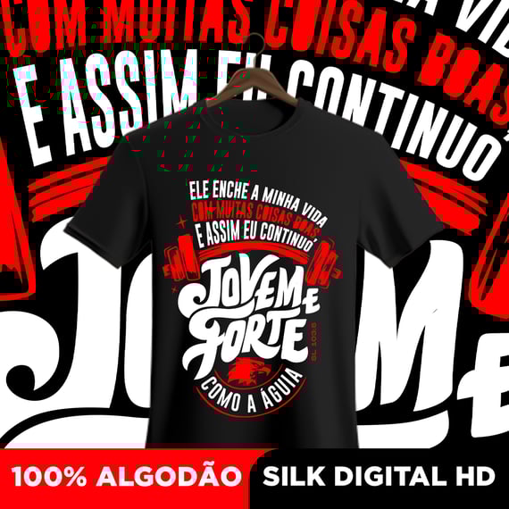 Camisa Joven e forte 