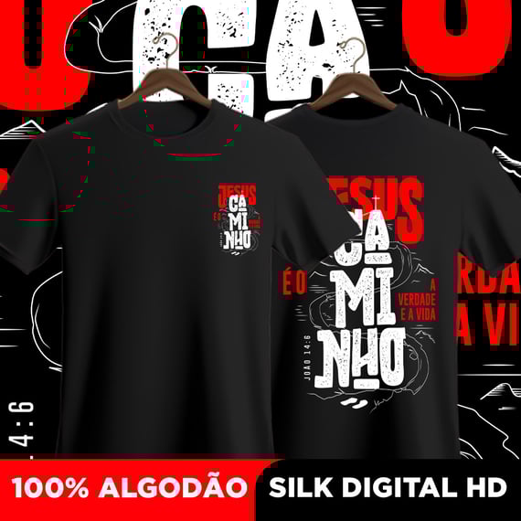 Camisa Jesus é o caminho