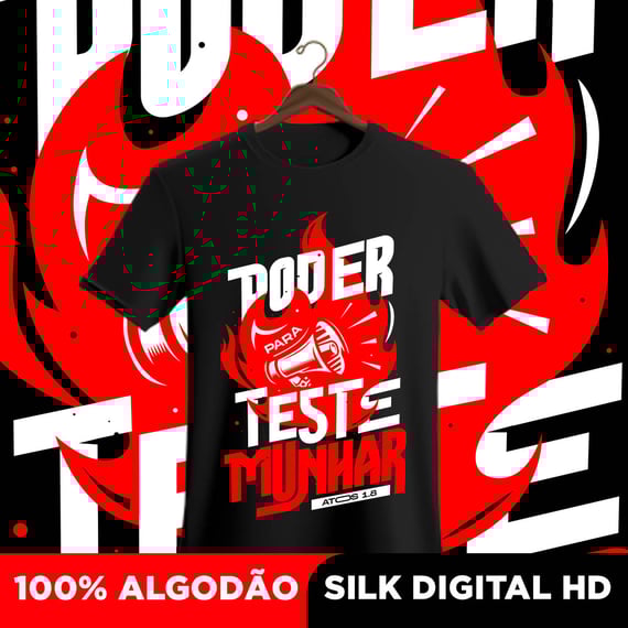 Camisa Poder para testemunhar