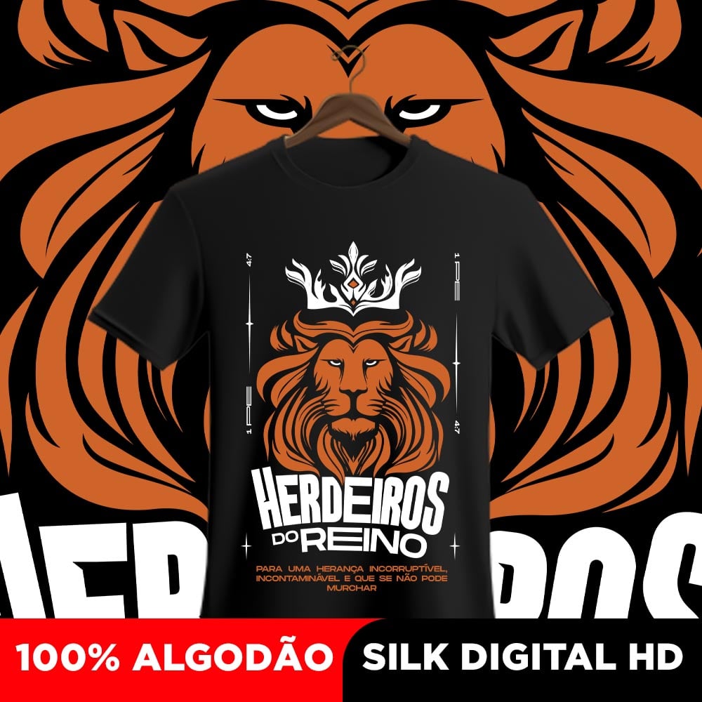 Nome do produto: Camisa Herdeiros do Reino 