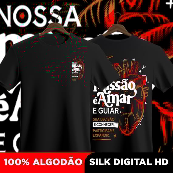Camisa Amar e Guiar 