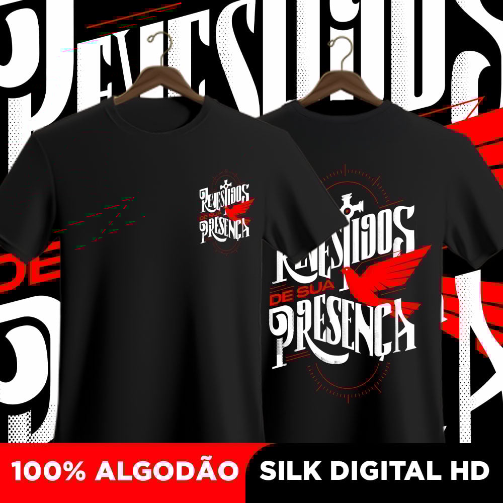 Nome do produto: Camisa Revestidos de sua presença