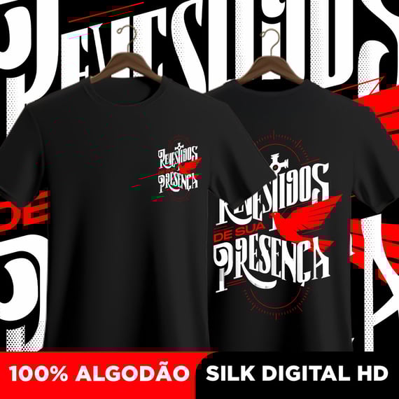 Camisa Revestidos de sua presença