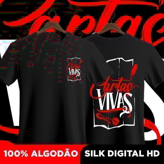 Camisa Cartas vivas 